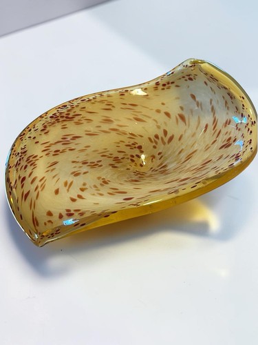 Vintage italian art glass - vintage, bowl