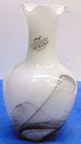 Murano art glass white - art, crystal