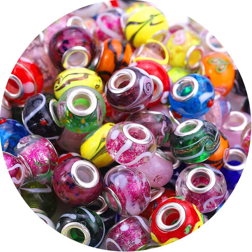 10x15mm murano large hole - 10x15mm,