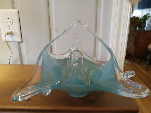 Vntg italian murano - vntg, turquoise