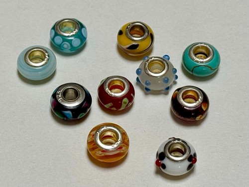 10x murano glass charm - murano,